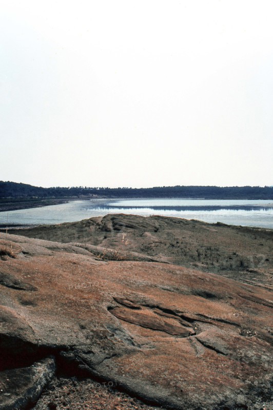 Nature, Italy, region of Sardegna 1975 Lago di Baratz (Baratz Lake).