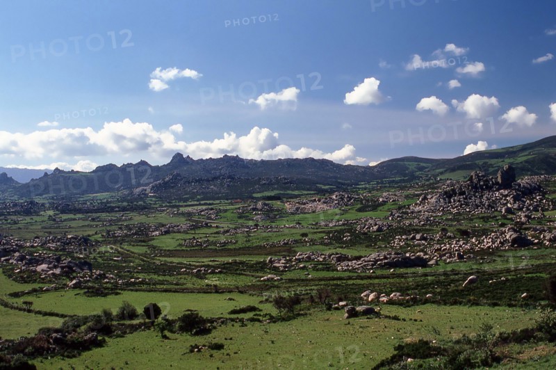 Nature, Italy, region of Sardegna 1975 Piana de Grandi Sassi - Valle della Luna (Plain of the Big Stones - Valley of the Moon).