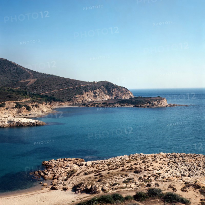 Nature, Italy, region of Sardegna 1975 Capo Teulada - Porto Pino (Teulada Cape - Porto Pino).