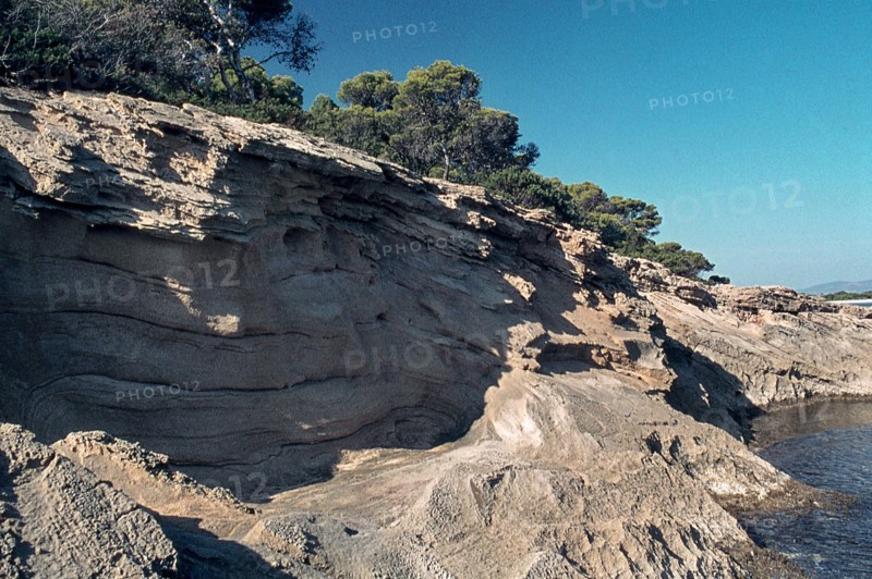 Nature, Italy, region of Sardegna 1975 Capo Teulada - Porto Pino (Teulada Cape - Porto Pino).