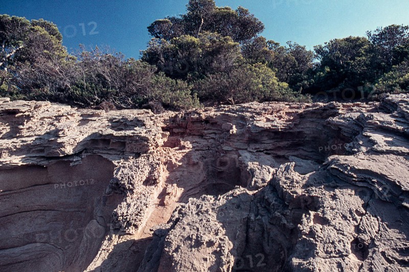 Nature, Italy, region of Sardegna 1975 Capo Teulada - Porto Pino (Teulada Cape - Porto Pino).
