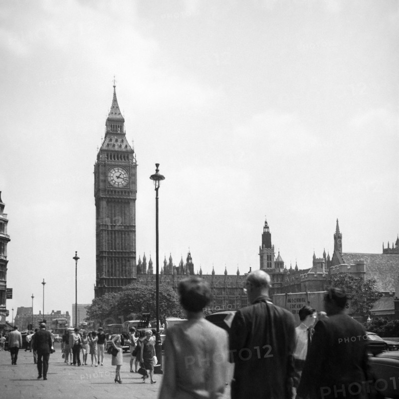 1967, London, Big Ben.