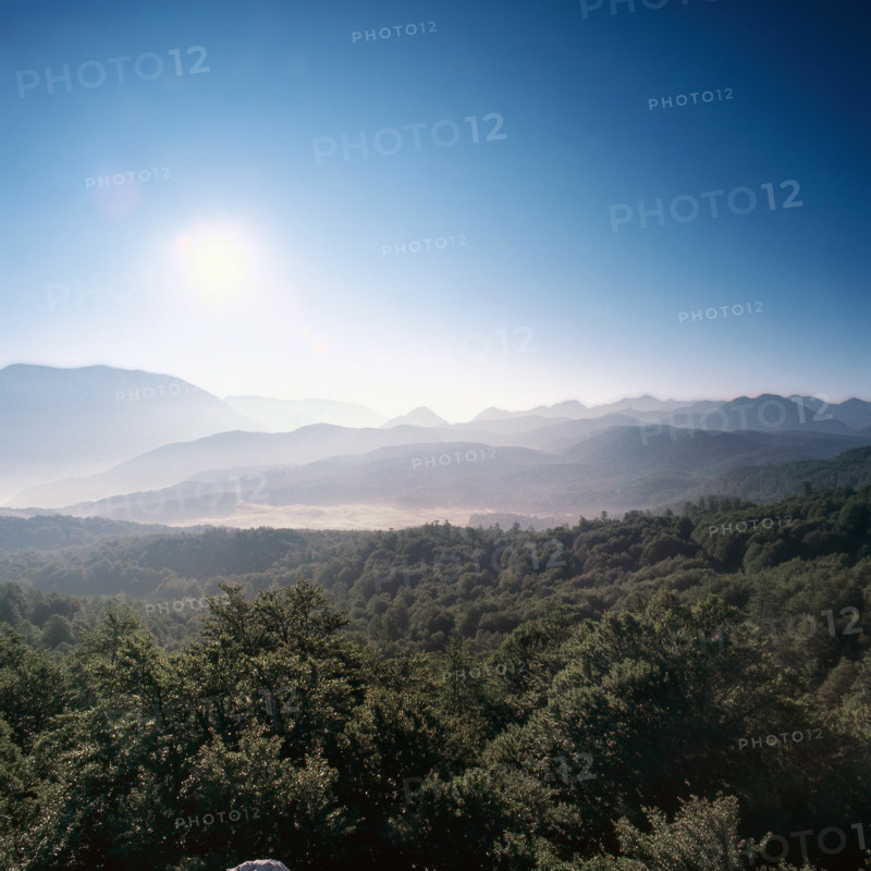 Nature, Italy, region of Abruzzo, 1975 Abruzzo Natural Park natural reserve.