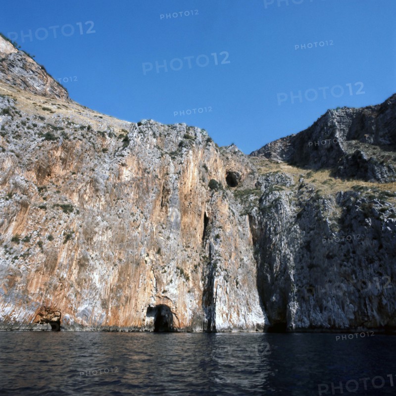 Nature, Italy, Campania region, 1975 Cape Palinuro.