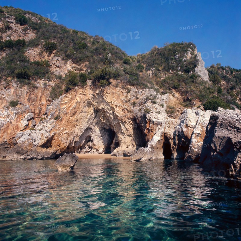Nature, Italy, Campania region, 1975 Cape Palinuro.
