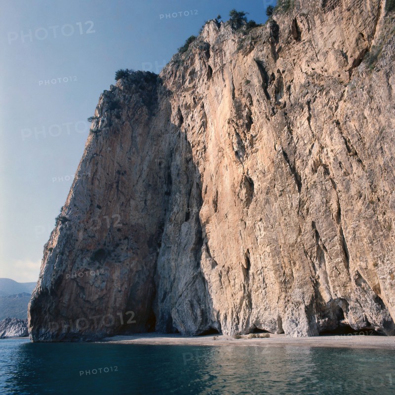 Nature, Italy, Campania region, 1975 Cape Palinuro.