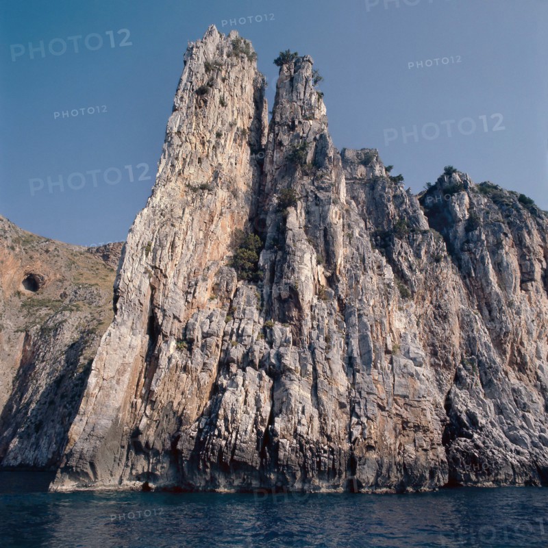 Nature, Italy, Campania region, 1975 Cape Palinuro.