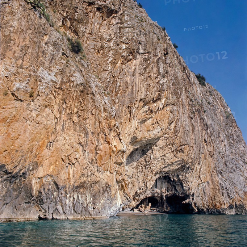 Nature, Italy, Campania region, 1975 Cape Palinuro.
