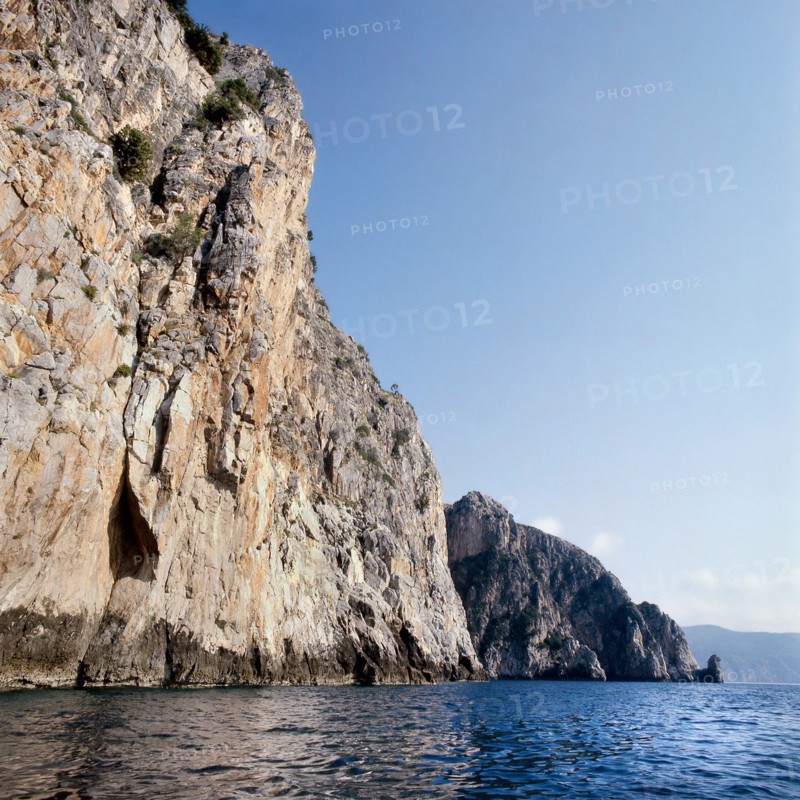 Nature, Italy, Campania region, 1975 Cape Palinuro.