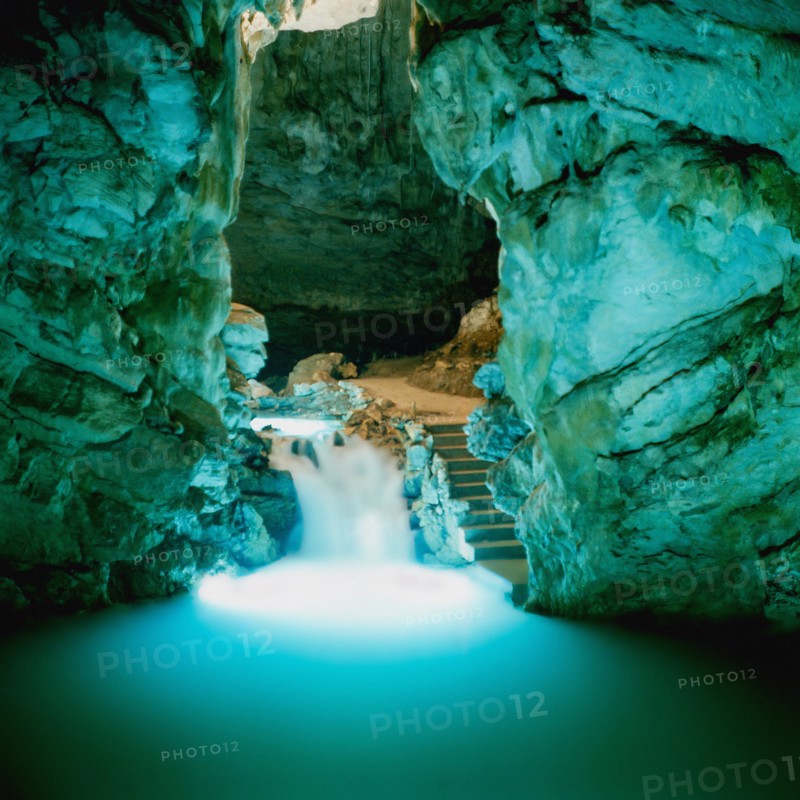 Nature, Italy, region of Campania, 1975 Pertosa-Auletta Caves.