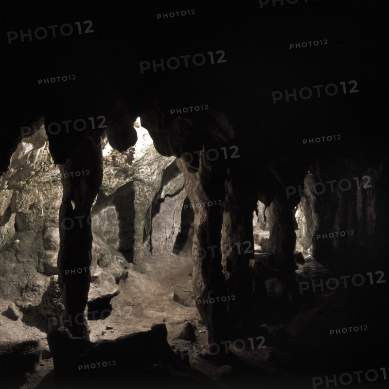 Nature, Italy, region of Campania, 1975 Pertosa-Auletta Caves.