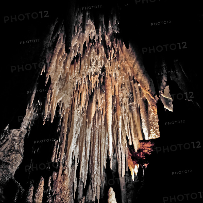 Nature, Italy, region of Puglia 1975 Grotte di Catellana (Castellana caves).