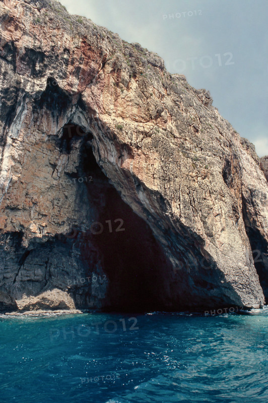 Nature, Italy, region of Puglia 1975 Costa del Salento (Salento coast).