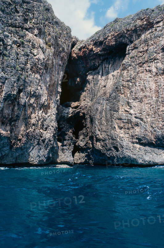 Nature, Italy, region of Puglia 1975 Costa del Salento (Salento coast).