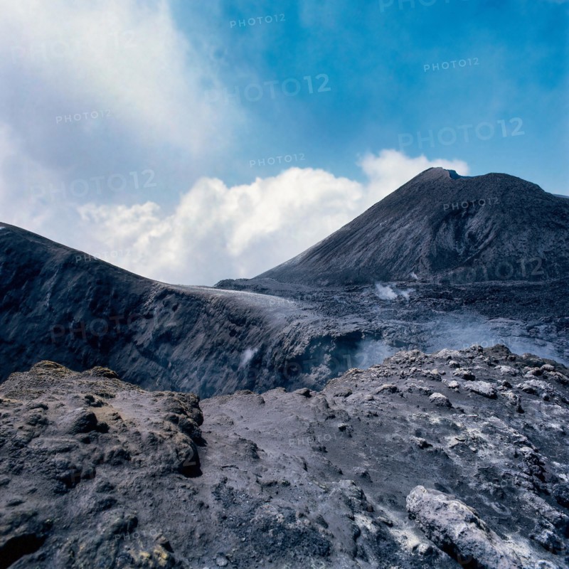 Nature, Italy, region of Sicilia Monte Etna Vulcano (Etna Mountain Volcano).