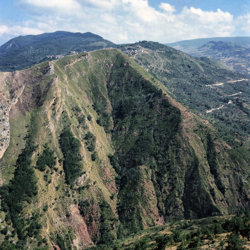 Nature, Italy, region of Sicilia 1975 Monti Nebrodi (Nebrodi Mountains).