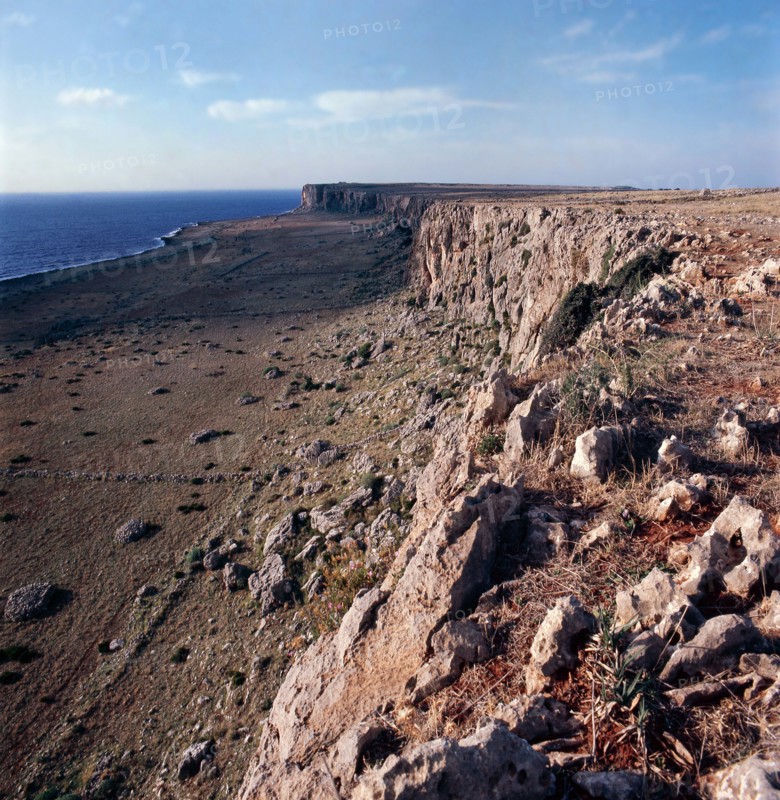 Nature, Italy, region of Sicilia 1975 Capo Sanvito (San Vito Cape).