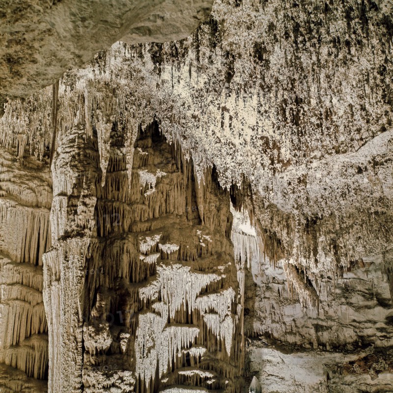 Nature, Italy, region of Sardegna 1975 Riviera del Corallo - Capo Caccia - Grotte di Nettuno (Coral Riviera - Caccia Cape - Neptune Caves).
