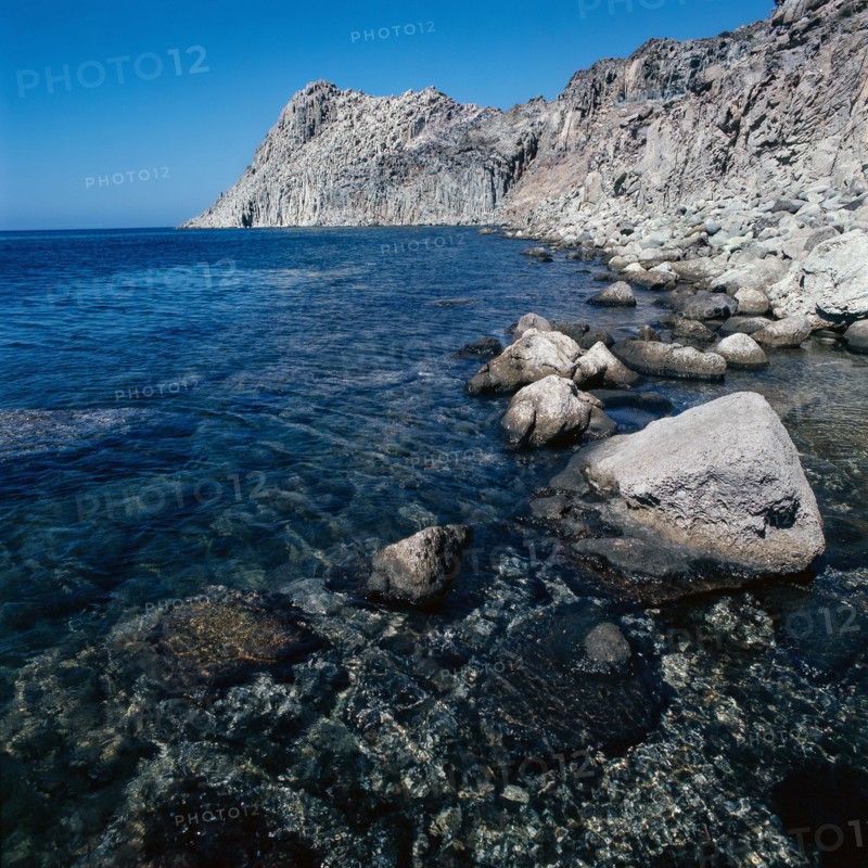 Nature, Italy, region of Sardegna 1975 Isola di San Pietro (San Pietro Island).