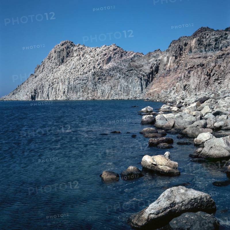 Nature, Italy, region of Sardegna 1975 Isola di San Pietro (San Pietro Island).