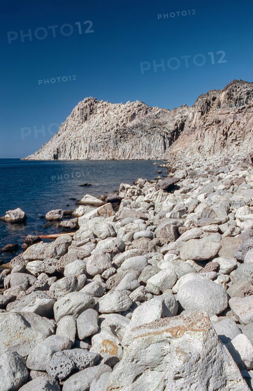 Nature, Italy, region of Sardegna 1975 Isola di San Pietro (San Pietro Island).