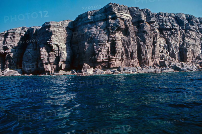 Nature, Italy, region of Sardegna 1975 Isola di San Pietro (San Pietro Island).