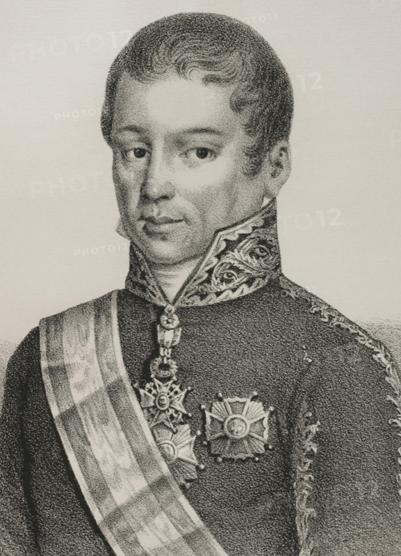 Francisco de Arango y Parreno (1765-1837). Cuban politician. He represented Cuba in the Cortes of Cadiz (Spain), as he was elected deputy for Havana in January 1813. Portrait. Lithography. Detail. Cronica General de Espana, Historia Ilustrada y Descriptiva de sus Provincias (General Chronicle of Spain, Illustrated and Descriptive History of its Provinces), Antilles, 1871.