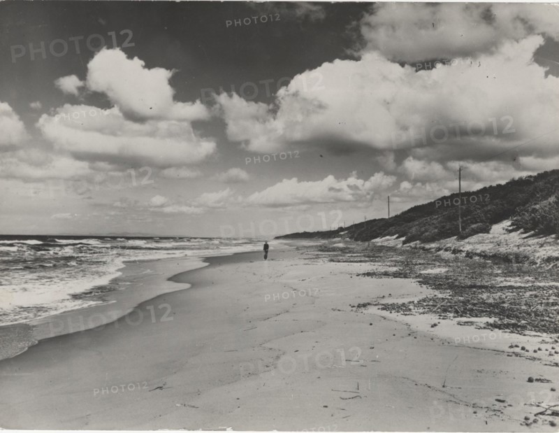 An empty beach