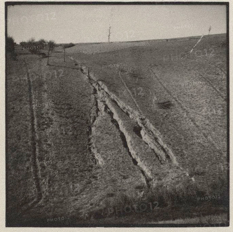 Erosion of the soil
