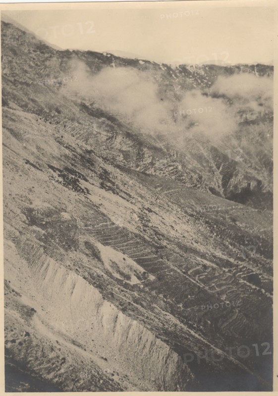 Erosion of the soil