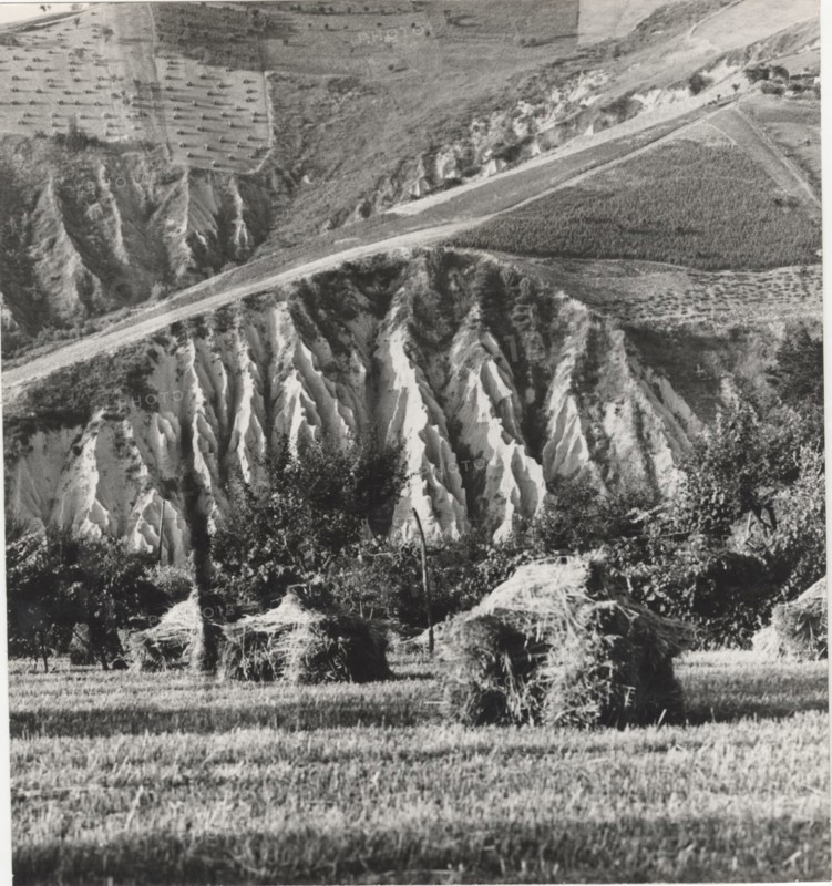 Badlands. Fermo, Italy,