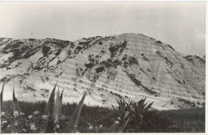 Badlands. Brancaleone, Italy,