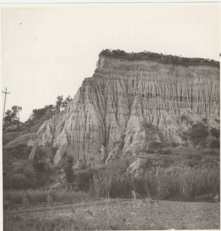 Badlands. Diamante, Italy