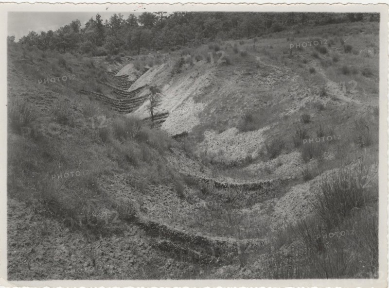 Reclamation land in Valle Paglia, Italy.
