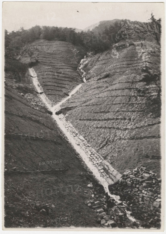 Forbici river water arrangment works. Abetina Reale,