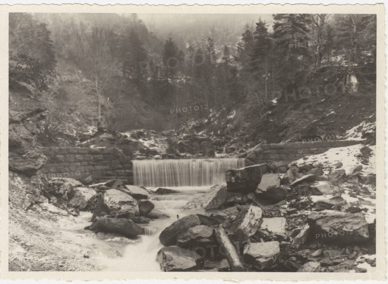 Dolo river water arrangment works, Abetina Reale, Italy