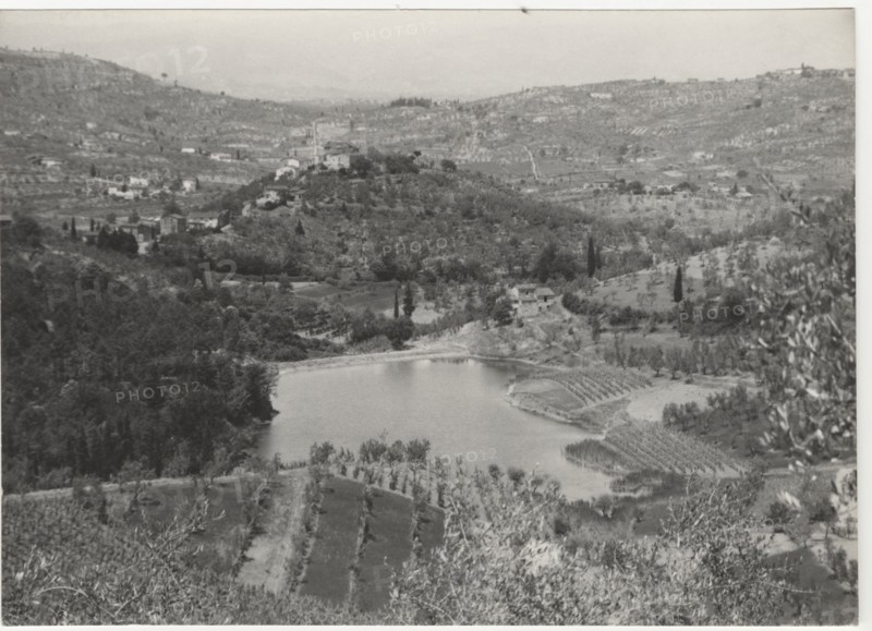 An artificial lake near Florence