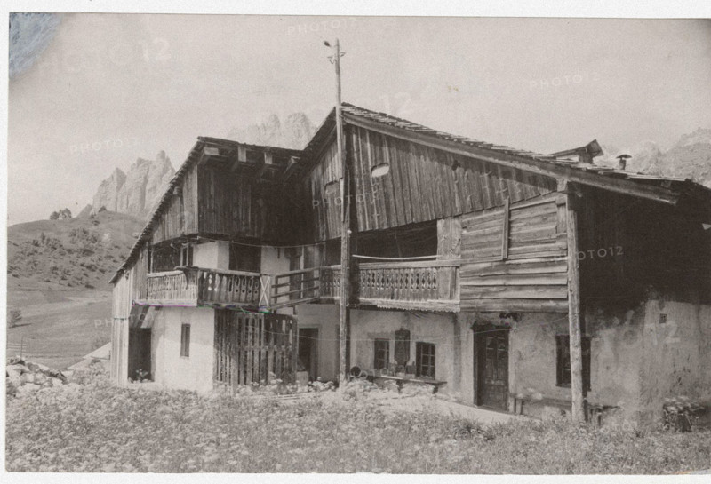 An ancient rural building in Cortina d'Ampezzo