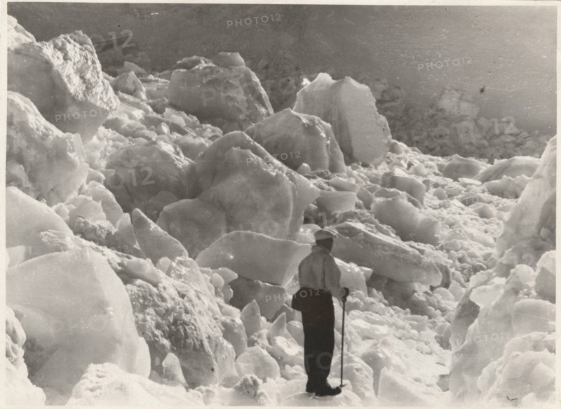 A glacier.