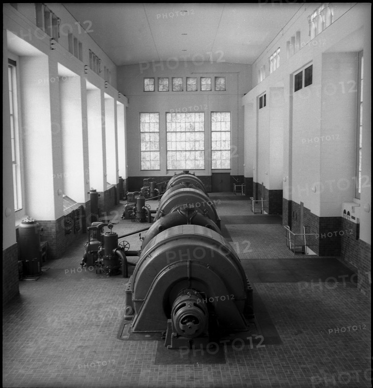 Turbine room Morel power station 1944.