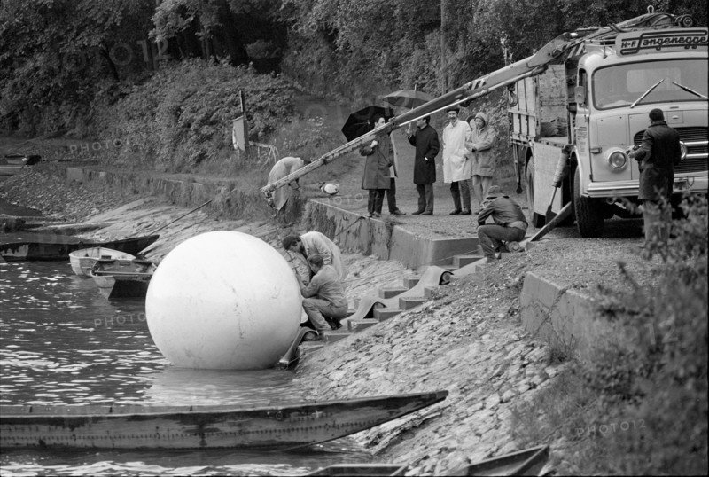 Sculpture of Herbert Distel, 1969.
