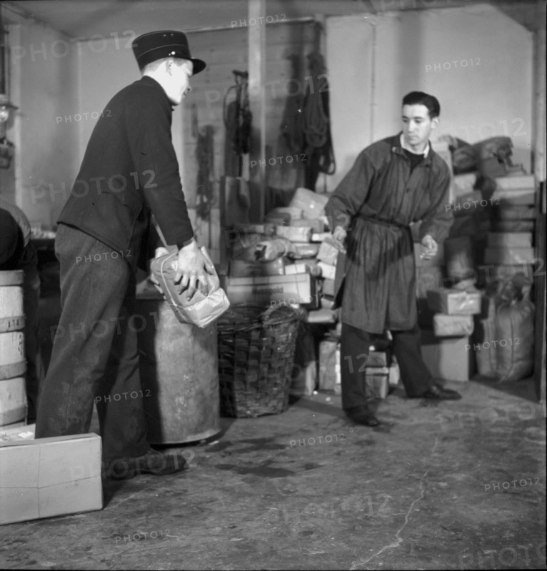 WW 2: economy of war; collecting point for tin tubes, storage.