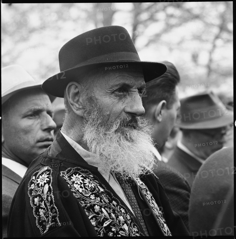 Obwalden citizen at voter's meeting 1966.