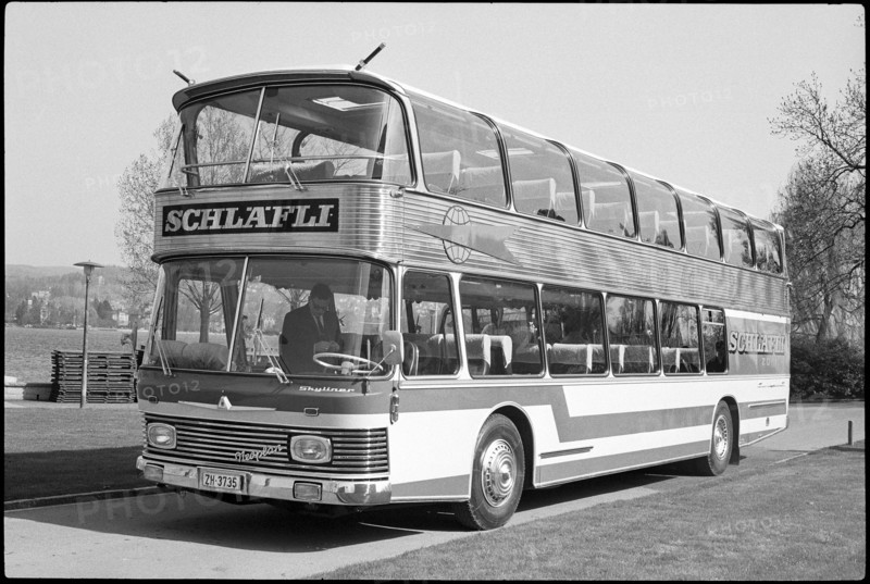 Omnibus of Schlafli City Tours, 1968.