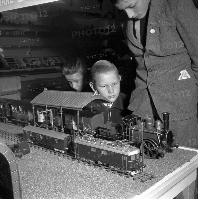 Model railway, 1956.