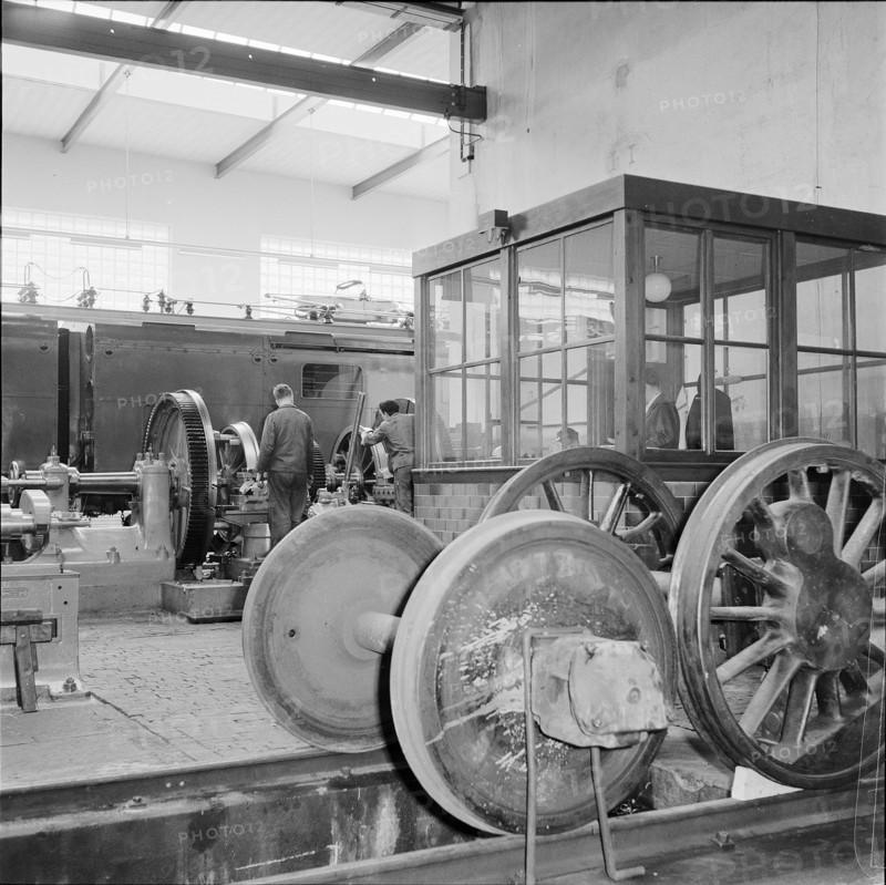 Reportage about railway village Erstfeld.