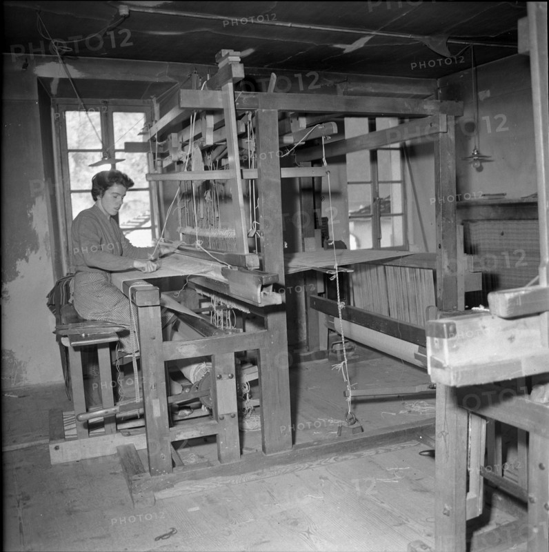 Weaving mill, Grono 1957.