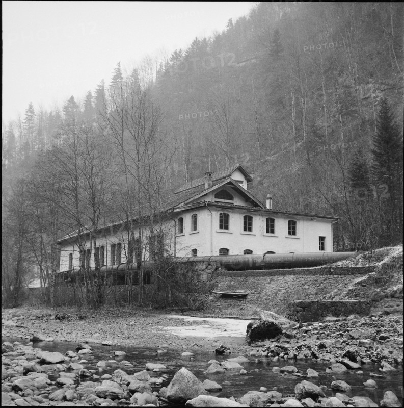 Wernisberg power station 1956.