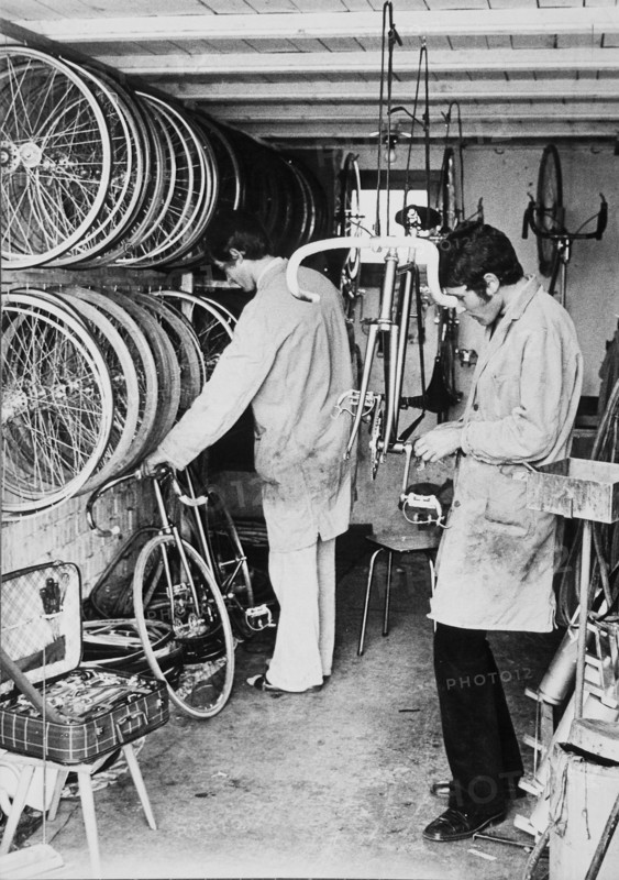 Jurg and Edi Schneider, 1970.