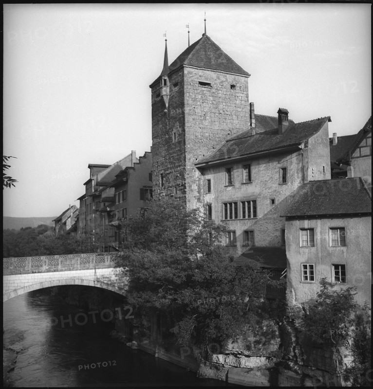 Schwarzer Turm Brugg, 1951.